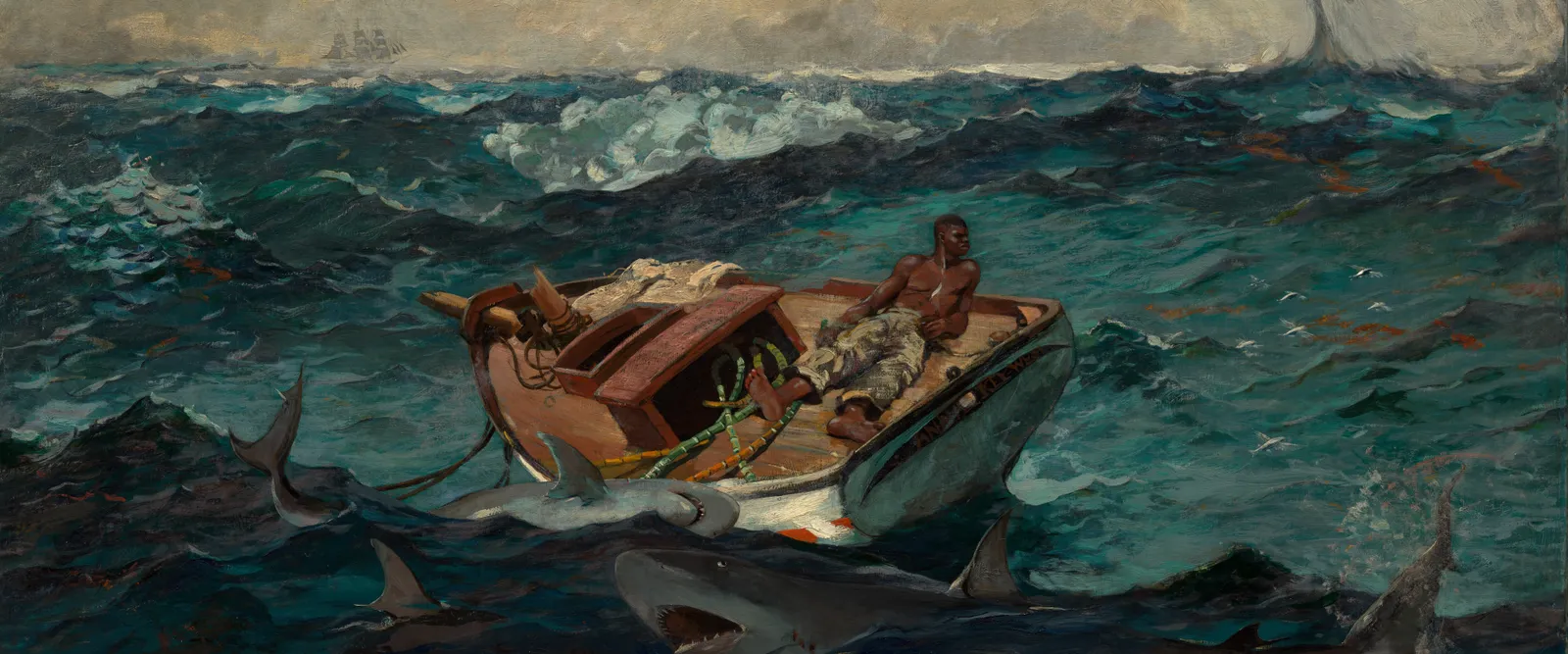 The Gulf Stream by Winslow Homer, 1899