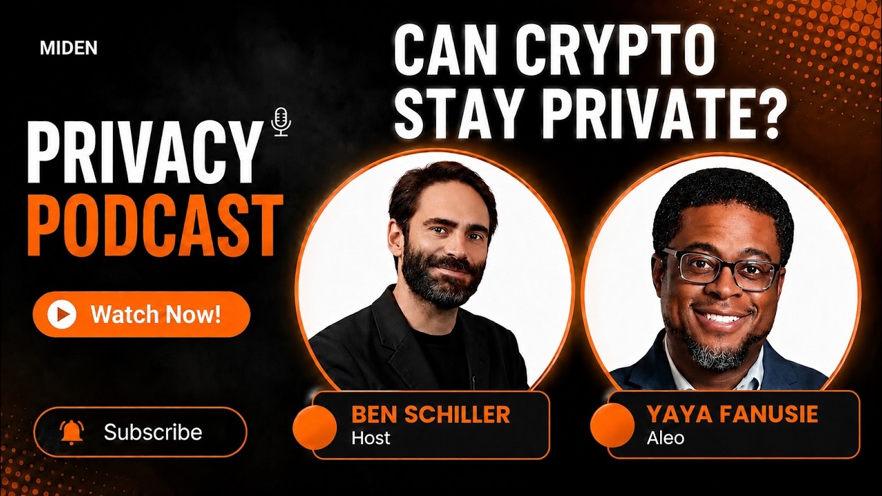 Privacy, stablecoins, and the future of financial freedom, featuring Yaya Fanusie